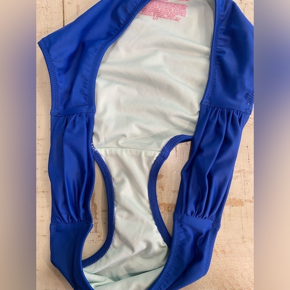 VS Knockout Bikini Blue Bathing Suit Bottom - Picture 2 of 5